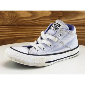 All Star Sz 11 Toddler Girls‎ Sneaker Gray Fabric All Star Medium